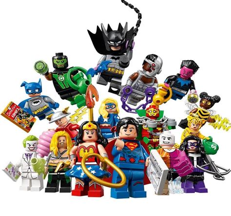 LEGO DC Collectibles Collectible Minifigures officially unveiled