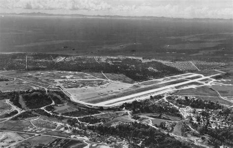 Henderson Field in October 1945. | WW2 - Guadalcanal Then and Now ...