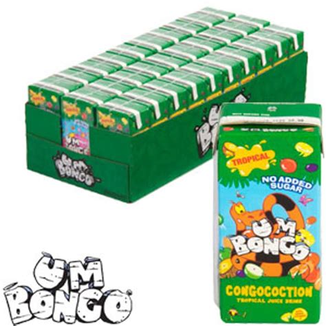 Um Bongo Tropical Juice (30 x 200ml Cartons) | Home Bargains