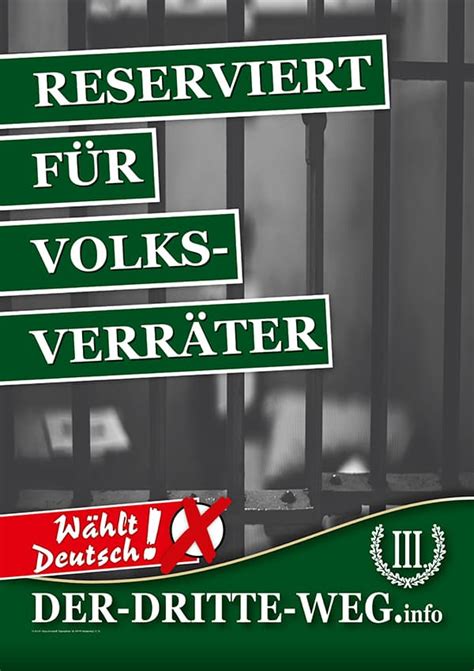 Chemnitz: "Reserviert für Volksverräter"-Plakate rechtswidrig entfernt ...