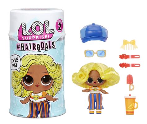 LOL Surprise! Hairgoals, Surprise Doll with Brushable Hair and 15 ...