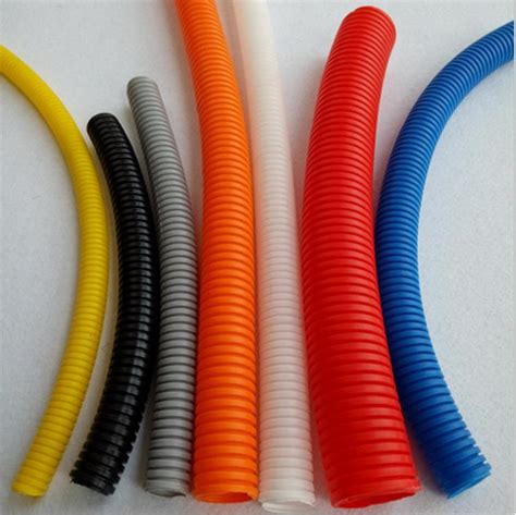 Plastic Corrugated Hose Wire Protection Electrical Cable Sleeve - Power ...