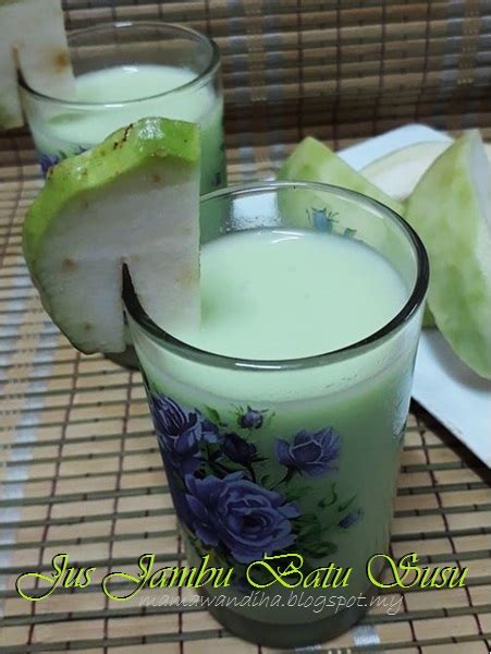 Dari Dapur MaDiHaA: Jus Jambu Batu Susu