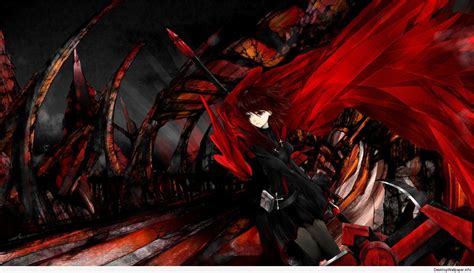 837 Red Anime Wallpaper Laptop Images - MyWeb