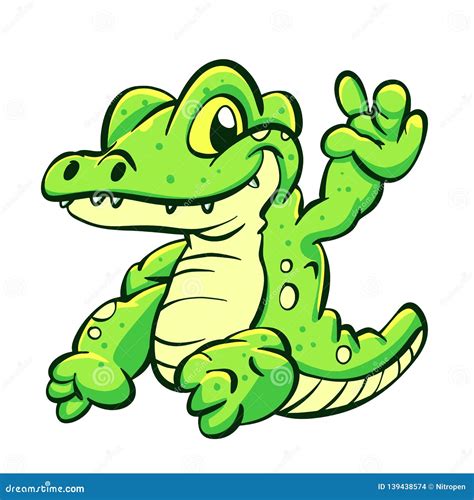 Alligator Cartoon | CartoonDealer.com #43712227