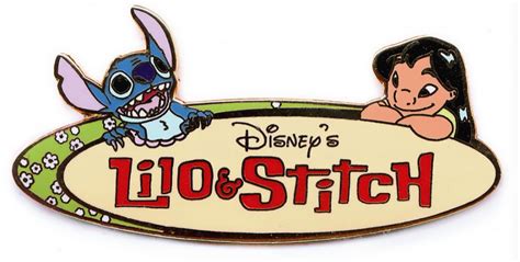 59381 - Surfboard Logo (P.I.N.S.) - Lilo & Stitch - Disney Auctions ...