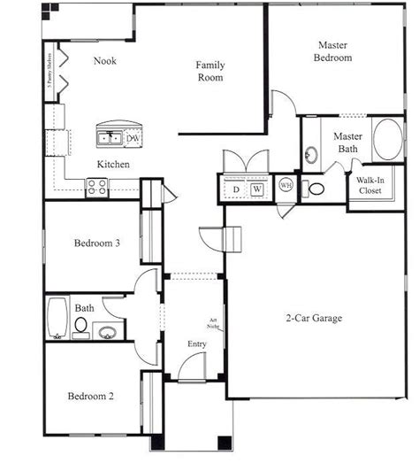 Awesome Single Family Home Floor Plans - New Home Plans Design