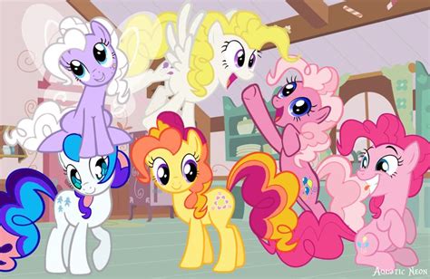 Pinkie Pie generations | Mlp my little pony, My little pony list, Pony