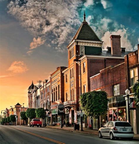 Main Street - City of Springfield, Washington County, Kentucky