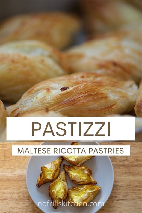 Maltese Pastizzi Recipe with Ricotta Filling - No Frills Kitchen