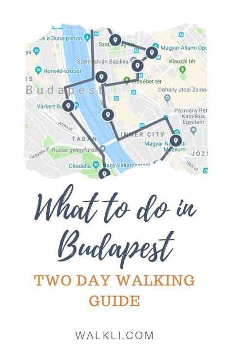 What to do in Budapest - Two Day Walking Guide - Free Travel Map | A ...