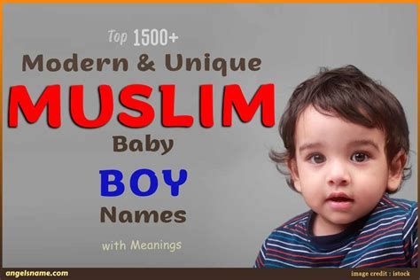 1500+ Modern Muslim Boy Names With Meaning | Angelsname.com