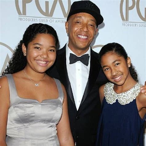 Russell Simmons and his 2 daughters. | Father and baby, Celebrity ...