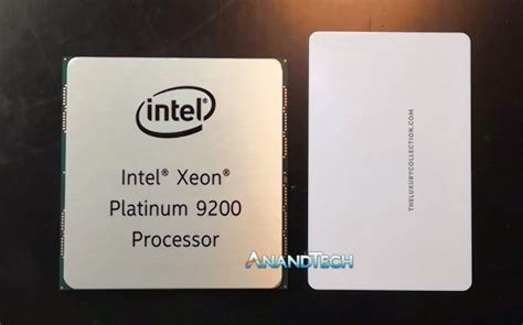 Hands on with the 56-core Xeon Platinum 9200 CPU: Intel’s Biggest CPU ...