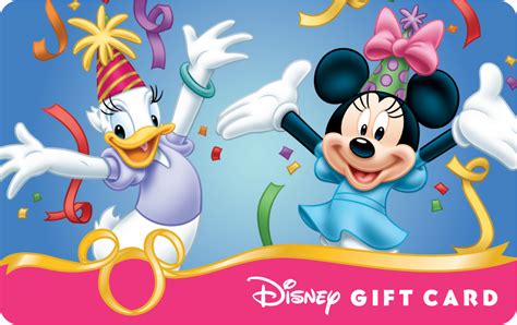 Image - Daisy and Minnie Happy Birthday Disney Gift Card.png | Disney ...