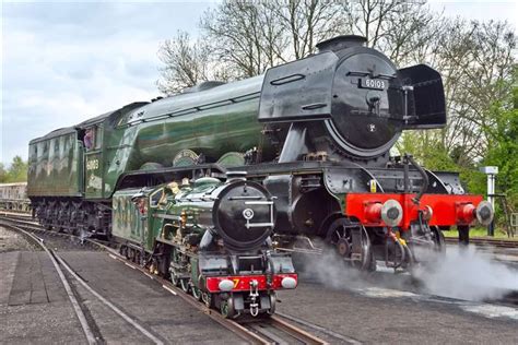 Flying Scotsman and Romney Hythe and Dymchurch Railway's Typhoon ...