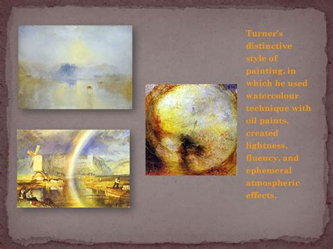 Joseph Mallord William Turner - ppt download