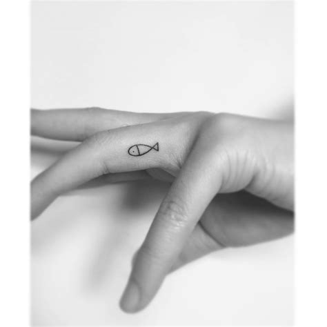 Simple Fish Tattoo