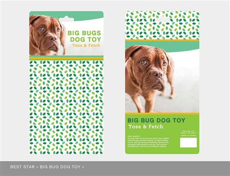 Dog toy package design on Behance