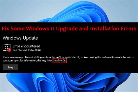 Fixes for Some Windows 11 Upgrade and Installation Errors - MiniTool