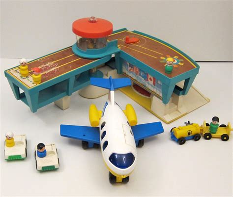 Fisher price Airport wtih Airplane and Little by ThePantages