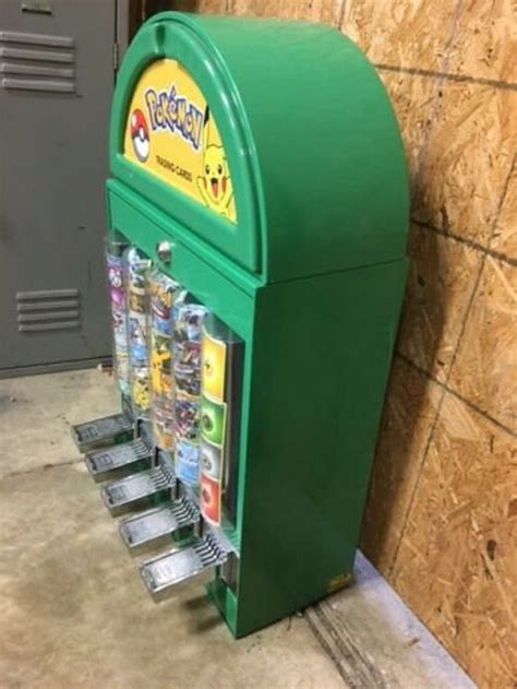 Themed Pokemon Card Vending Machine 5 column Sticker Tattoo | Etsy