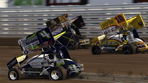 iRacing World of Outlaws NOS Energy Sprint Car World Championship Race ...