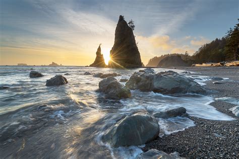 Split Rock Rialto Beach, Olympic National Park - Alan Majchrowicz ...