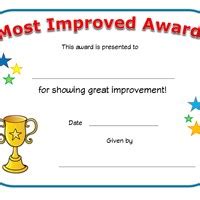 Printable Certificates | All Kids Network