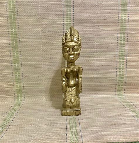 Yemoja Statue Handmade From Nigeria Traditional Yemaya Wooden - Etsy