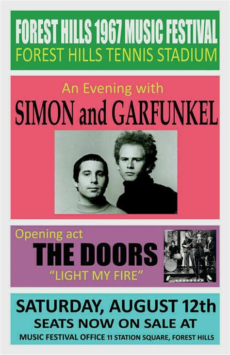 Simon & Garfunkel 1967 New York | Music concert posters, Concert ...