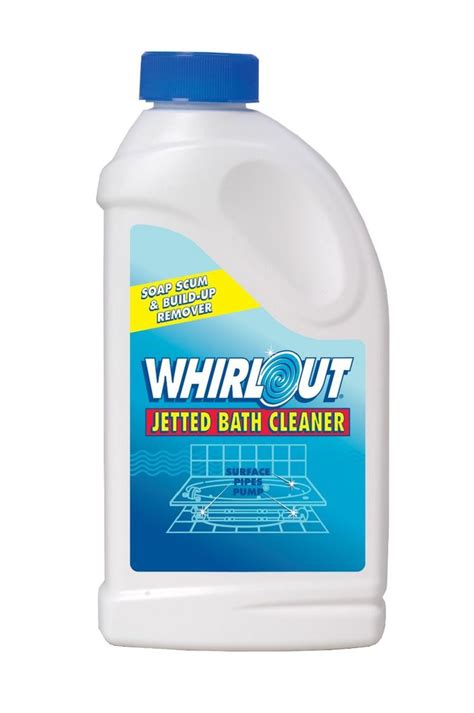 Whirl Out Whirlpool Bath Tub Jet Mildew Cleaner Liquid 22OZ W006N ...