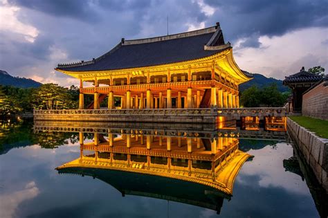 Gyeongbokgung Palace at night in seoul,Korea. | Visit seoul ...