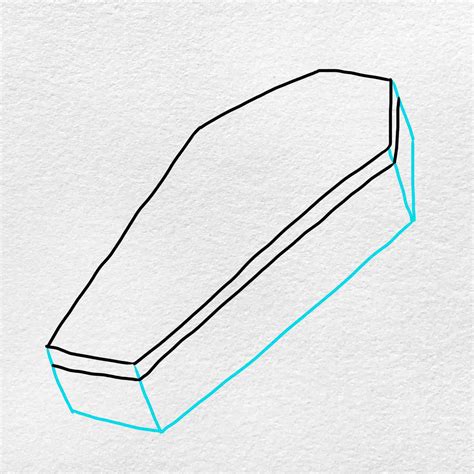 How to Draw a Coffin - HelloArtsy