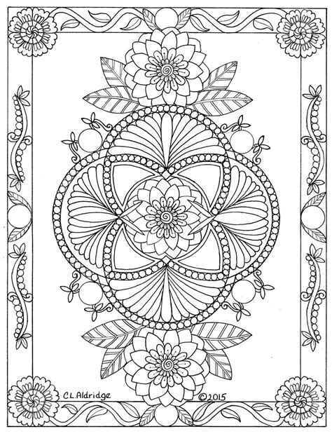 Possible tattoo design in 2024 | Mandala coloring pages, Pattern ...