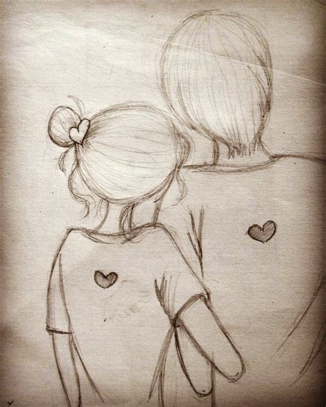 Beginner Cute Couple Drawings Easy / Quick & easy 5 cute couple ...