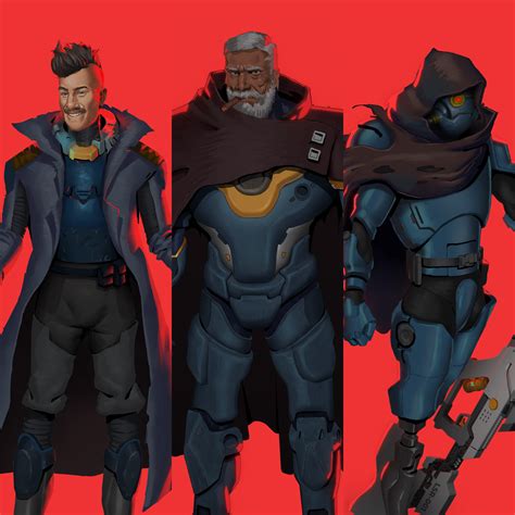 ArtStation - Space Pirates Character Design