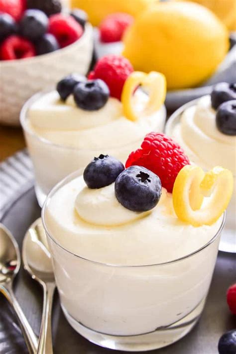 LEMON MOUSSE | SIMPLE RECIPES