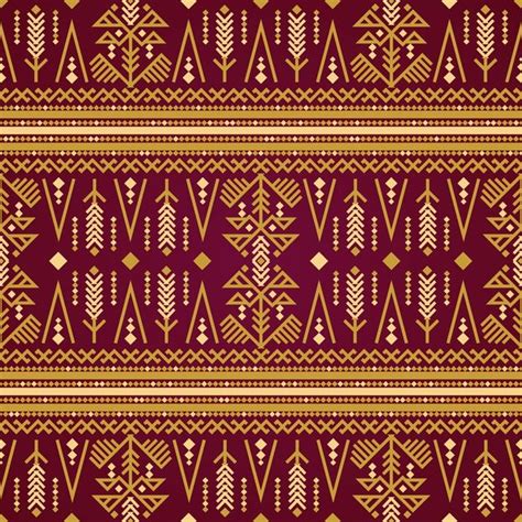 Premium Vector | Songket pattern ornament | Songket pattern, Geometric ...