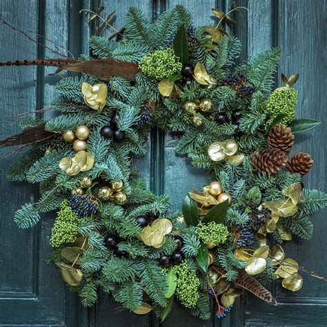 Holiday Green Wreath Wreath Image Free Photo