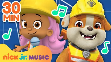 Songs About Construction w/ Bubble Guppies, Rubble & More! | 30 Minute ...