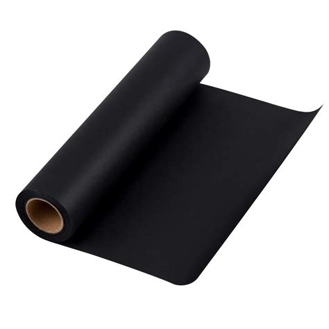 Buy RUSPEPA Black Kraft Paper Roll - 30.5 cm x 30 m - Recyclable Paper ...