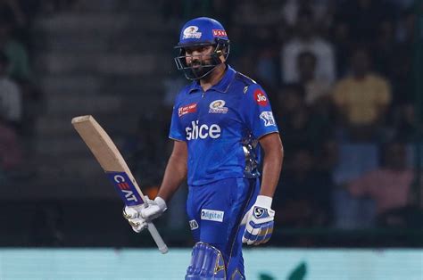 IPL 2023: Rohit Sharma ends half-century drought