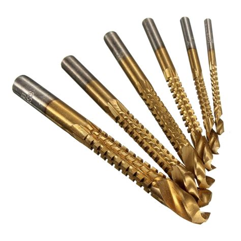 New-6-pcs-HSS-Milling-Drills-Set-Wood-Drill-Bits-Drill-Set-for-Wood ...