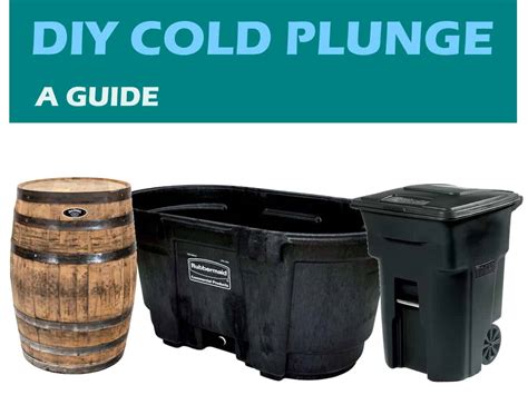 Your Guide to Building 5 DIY Cold Plunge Tubs