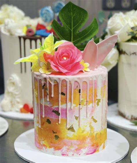 Tropical Hawaiian Themed Cake - Sugar Whipped Cakes Website