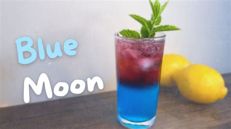 Easy Blue Moon Cocktail Recipe | Blue Moon Drink Recipe - YouTube