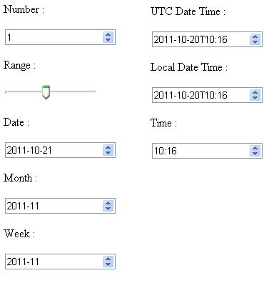 Using HTML5 input types in ASP.NET | BinaryIntellect Knowledge Base