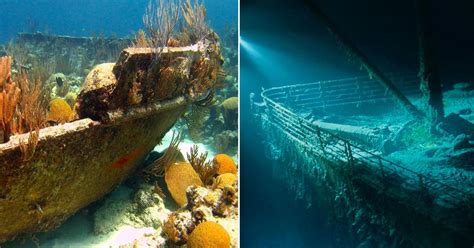 25 Strange Underwater Images Of Sunken Ships | TheTravel