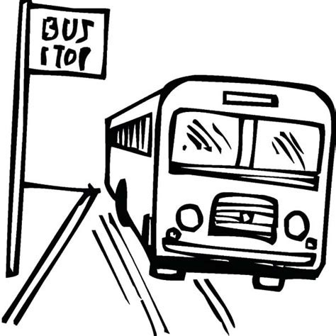 Bus Line Drawing - ClipArt Best